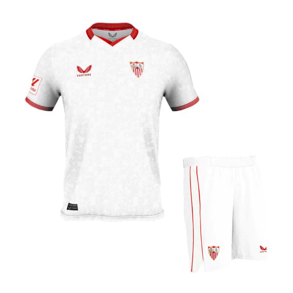 Camiseta Sevilla Primera equipo Niño 2023-24